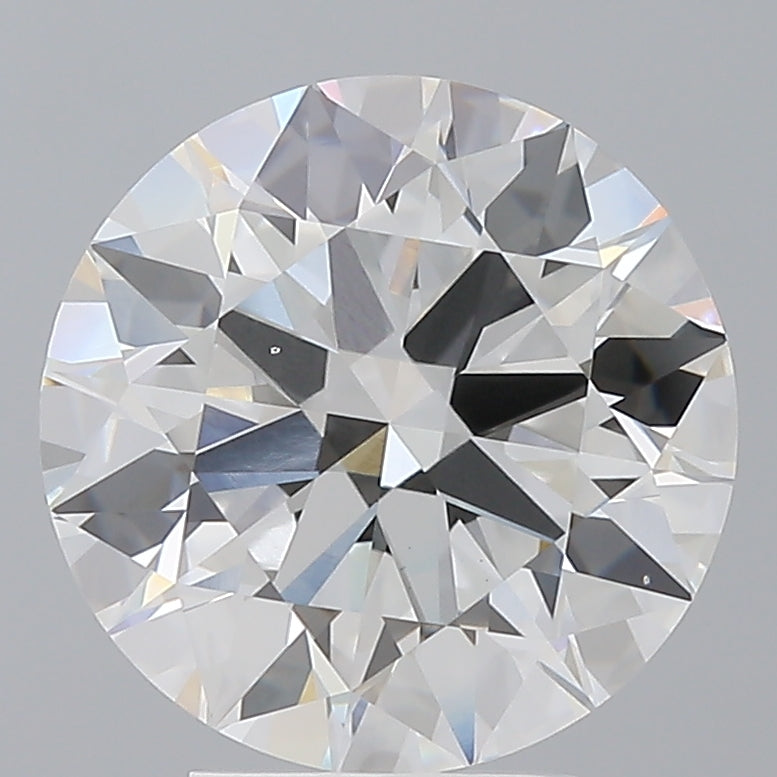 4.50 Carat Round Shaped, Ideal Cut, F Color, VS1 Clarity, IGI Certified Lab Grown Diamond