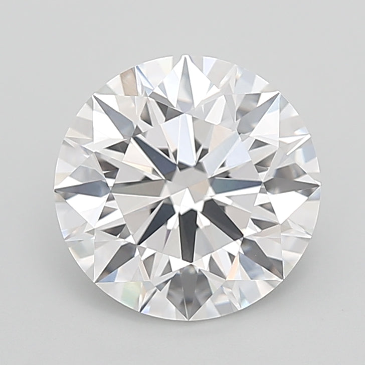 3.77 Carat Round Shaped, Ideal Cut, E Color, VVS1 Clarity, IGI Certified Lab Grown Diamond