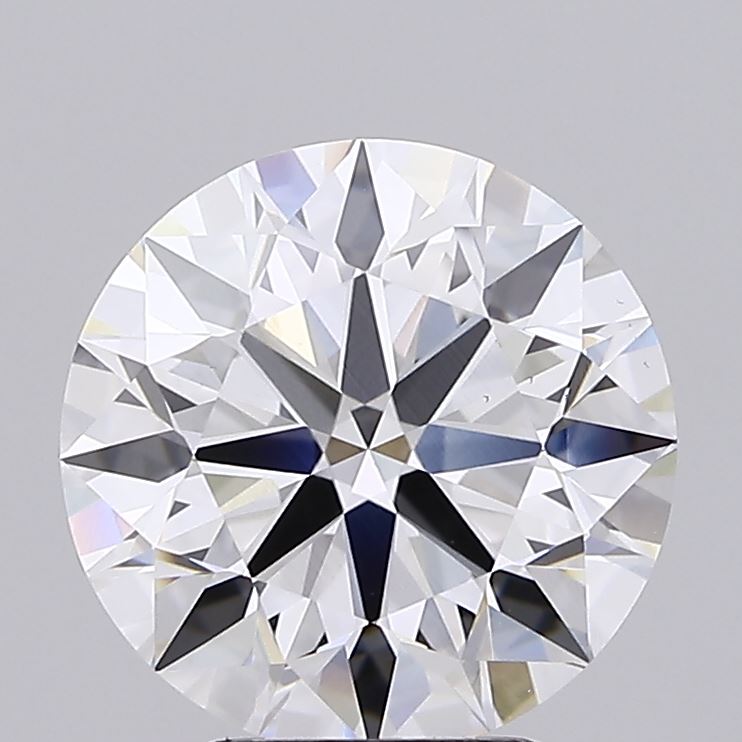 4.02 Carat Round Shaped, Ideal Cut, E Color, VS1 Clarity, IGI Certified Lab Grown Diamond