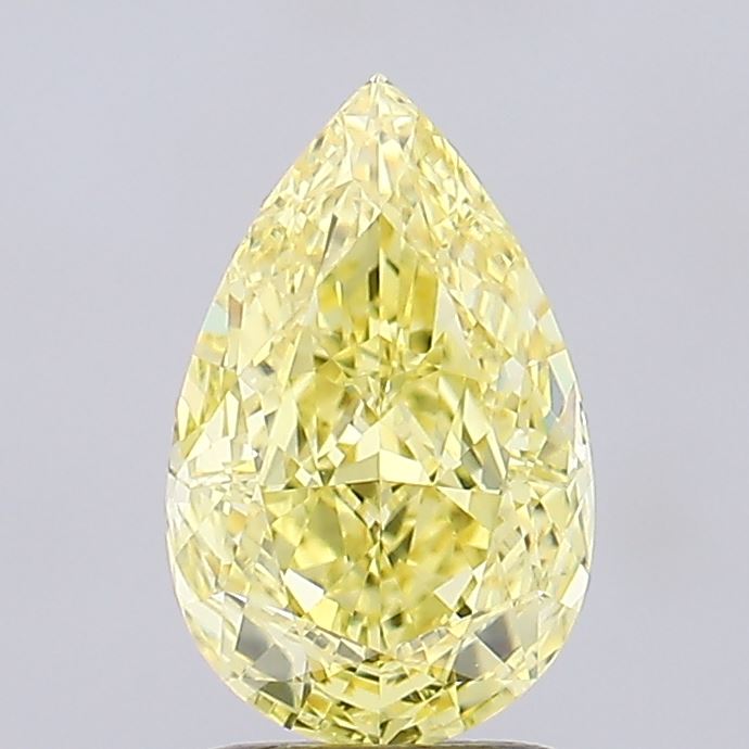1.79 Carat Pear Shaped, Ideal Cut, VVS2 Clarity, IGI Certified Lab Grown Diamond