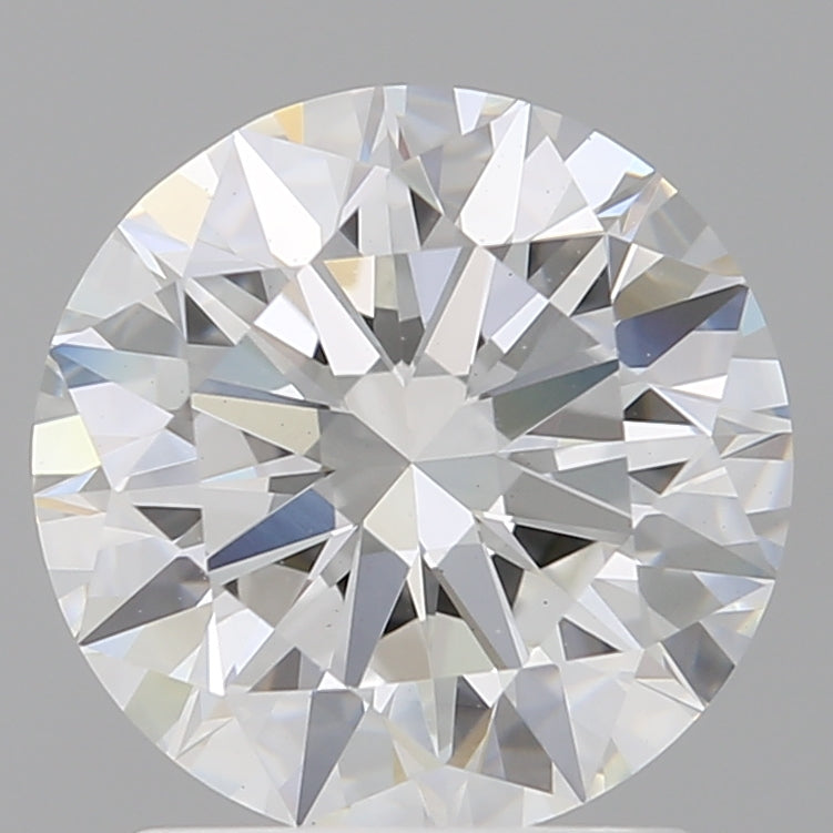1.97 Carat Round Shaped, Excellent Cut, E Color, VVS2 Clarity, IGI Certified Lab Grown Diamond