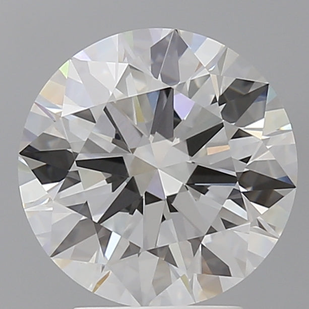 3.54 Carat Round Shaped, Ideal Cut, F Color, VVS2 Clarity, IGI Certified Lab Grown Diamond