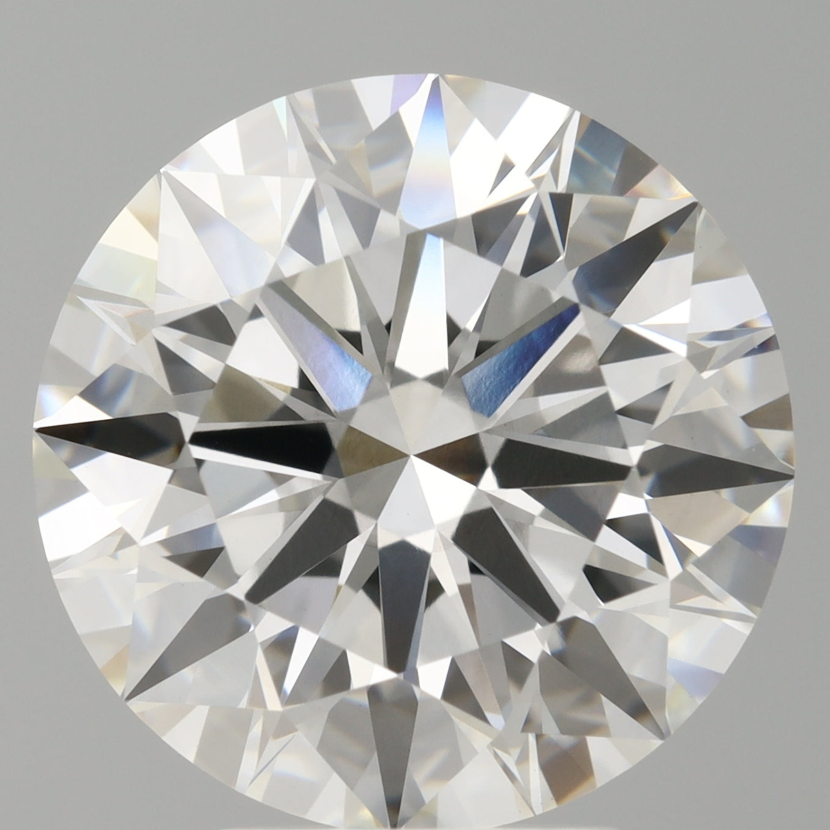 5.09 Carat Round Shaped, Ideal Cut, F Color, VS1 Clarity, IGI Certified Lab Grown Diamond