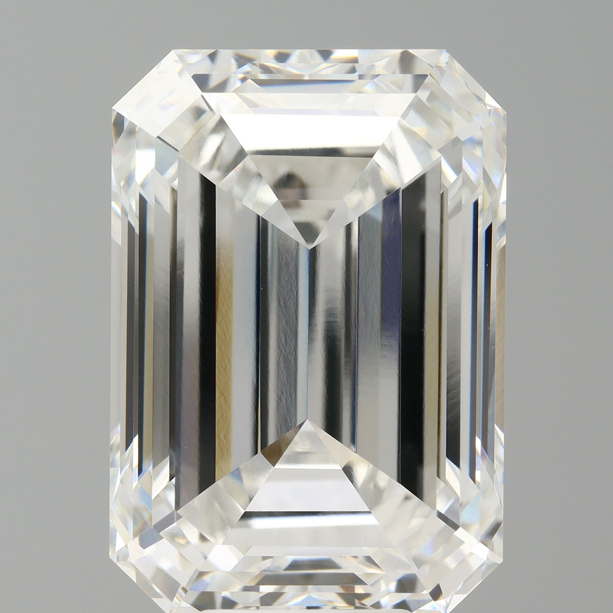 10.59 Carat Emerald Shaped, Ideal Cut, F Color, VVS2 Clarity, IGI Certified Lab Grown Diamond