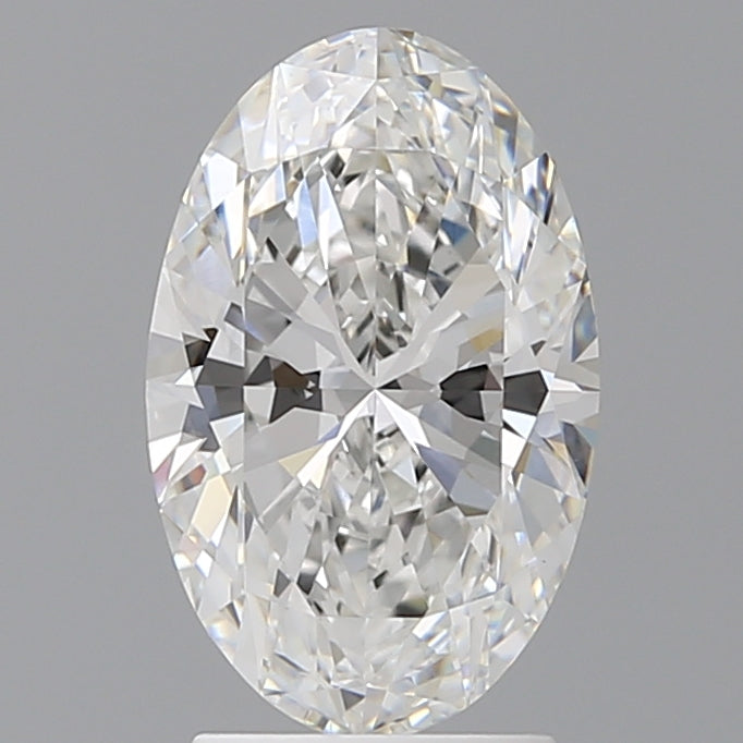 2.55 Carat Oval Shaped, Ideal Cut, E Color, VVS2 Clarity, IGI Certified Lab Grown Diamond
