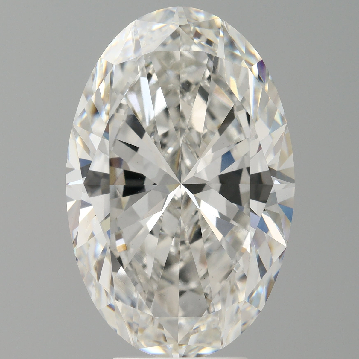 6.01 Carat Oval Shaped, Ideal Cut, F Color, VVS2 Clarity, IGI Certified Lab Grown Diamond
