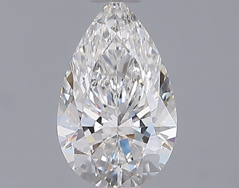1.05 Carat Pear Shaped, Ideal Cut, F Color, VVS1 Clarity, IGI Certified Lab Grown Diamond