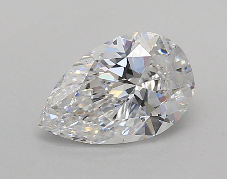 1.01 Carat Pear Shaped, Excellent Cut, D Color, VS1 Clarity, IGI Certified Lab Grown Diamond