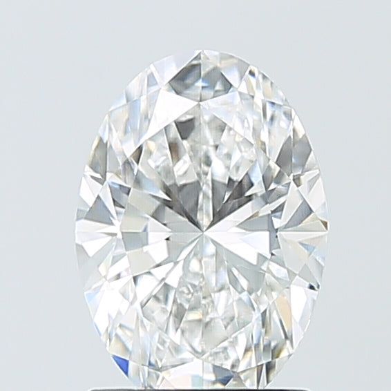 1.57 Carat Oval Shaped, Ideal Cut, D Color, VVS2 Clarity, IGI Certified Lab Grown Diamond