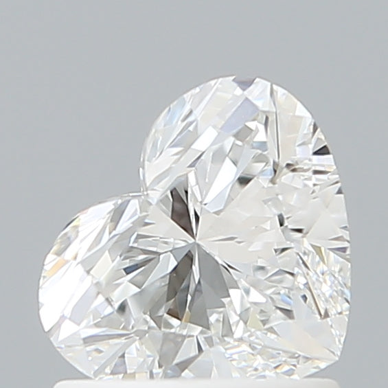 1.02 Carat Heart Shaped, Excellent Cut, D Color, VVS1 Clarity, IGI Certified Lab Grown Diamond