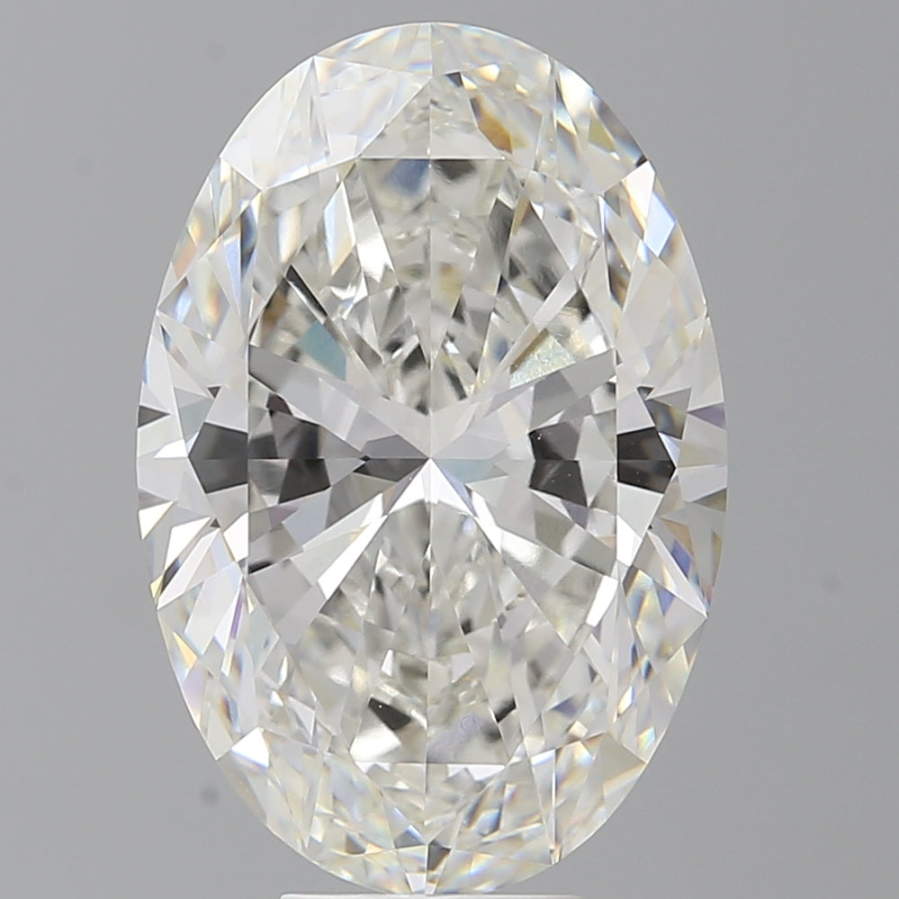 9.02 Carat Oval Shaped, Ideal Cut, F Color, VVS2 Clarity, IGI Certified Lab Grown Diamond