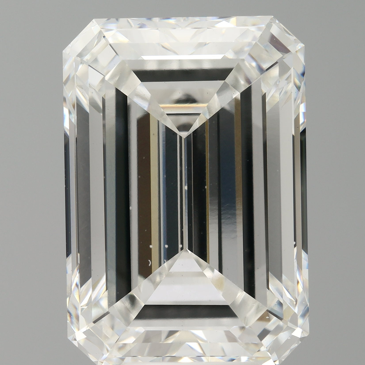 9.02 Carat Emerald Shaped, Ideal Cut, F Color, VS2 Clarity, IGI Certified Lab Grown Diamond