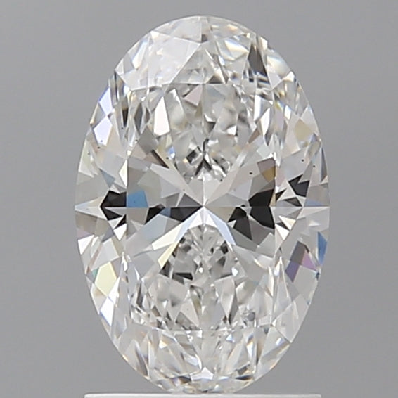 1.55 Carat Oval Shaped, Ideal Cut, E Color, VS2 Clarity, IGI Certified Lab Grown Diamond