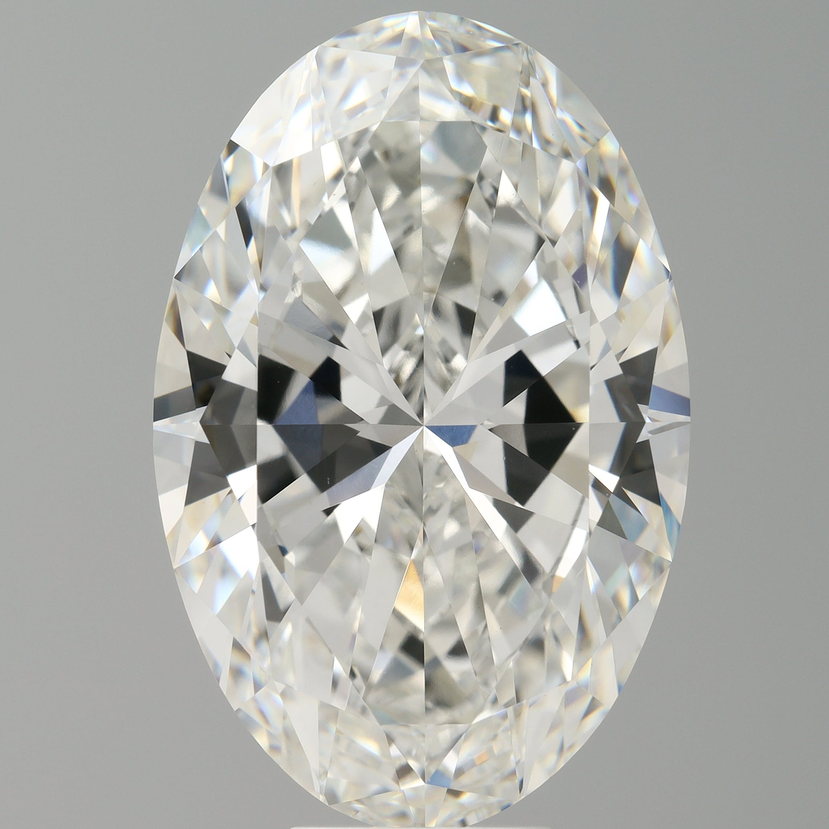 10.05 Carat Oval Shaped, Ideal Cut, F Color, VVS2 Clarity, IGI Certified Lab Grown Diamond