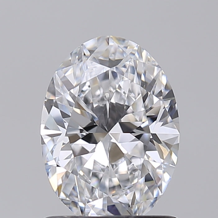1.01 Carat Oval Shaped, Excellent Cut, D Color, VVS2 Clarity, IGI Certified Lab Grown Diamond