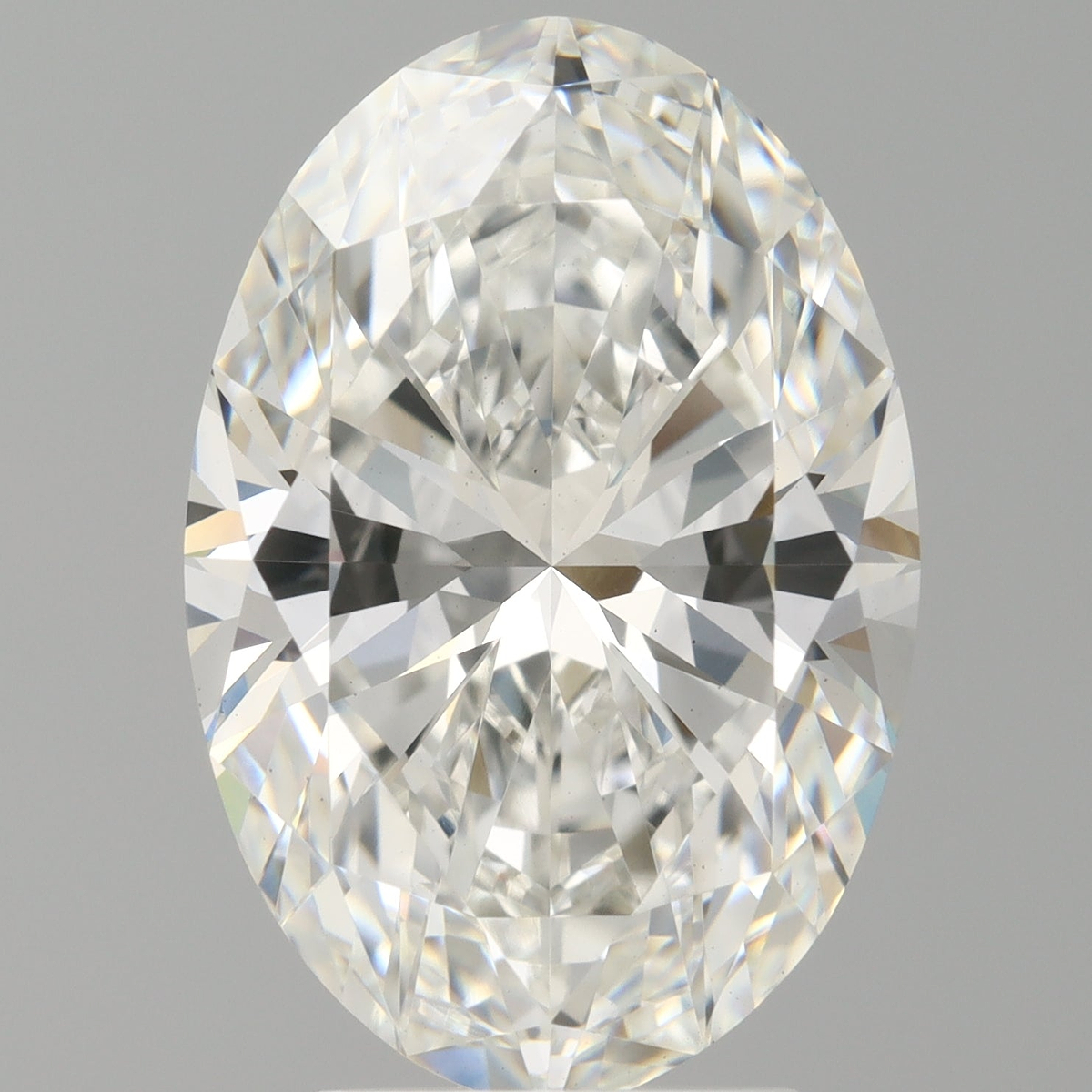 4.03 Carat Oval Shaped, Ideal Cut, F Color, VS1 Clarity, IGI Certified Lab Grown Diamond