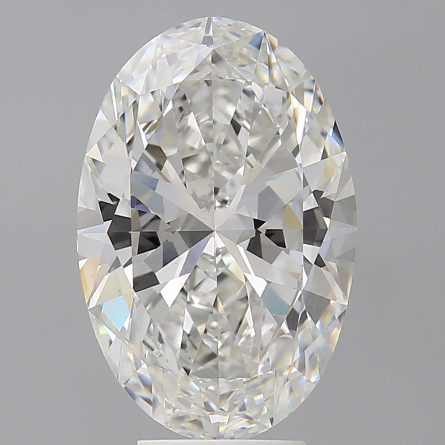 5.57 Carat Oval Shaped, Excellent Cut, F Color, VS1 Clarity, IGI Certified Lab Grown Diamond