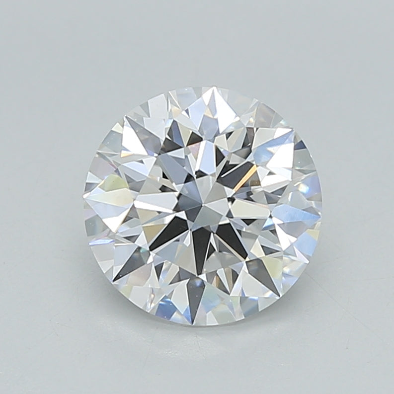 1.52 Carat Round Shaped, Ideal Cut, D Color, VVS2 Clarity, IGI Certified Lab Grown Diamond