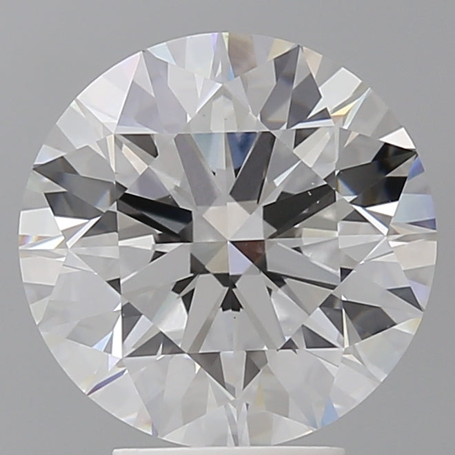 4.60 Carat Round Shaped, Ideal Cut, E Color, VVS2 Clarity, IGI Certified Lab Grown Diamond