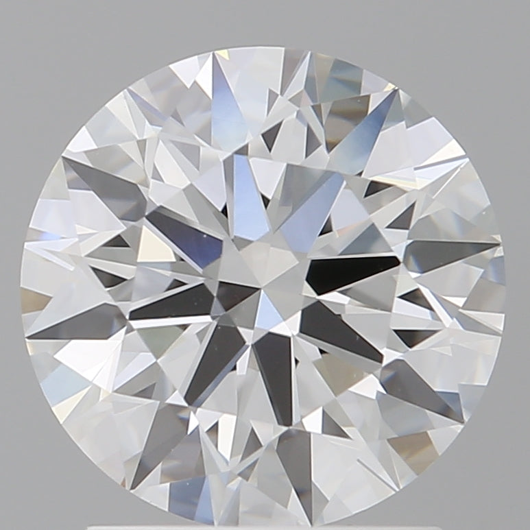 2.00 Carat Round Shaped, Ideal Cut, E Color, VVS2 Clarity, IGI Certified Lab Grown Diamond