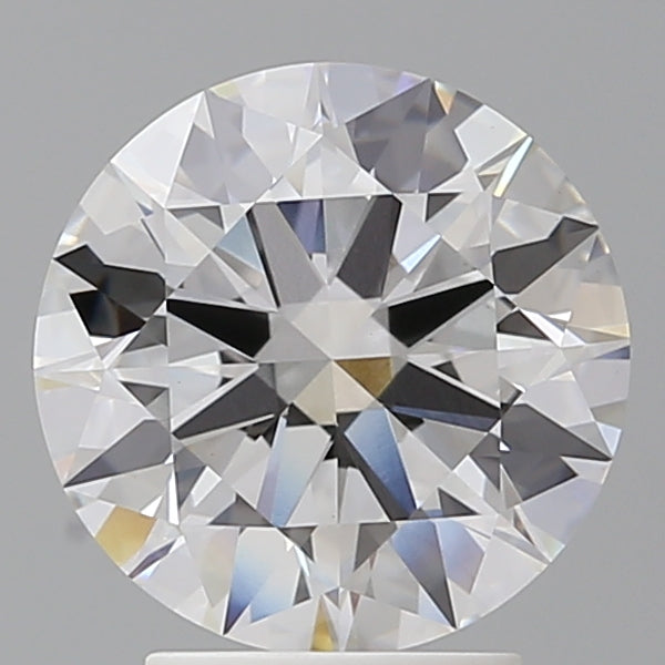 3.10 Carat Round Shaped, Ideal Cut, F Color, VVS2 Clarity, IGI Certified Lab Grown Diamond