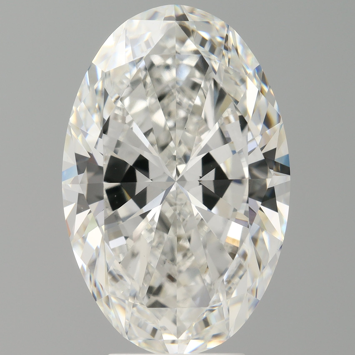 6.01 Carat Oval Shaped, Excellent Cut, F Color, VVS2 Clarity, IGI Certified Lab Grown Diamond