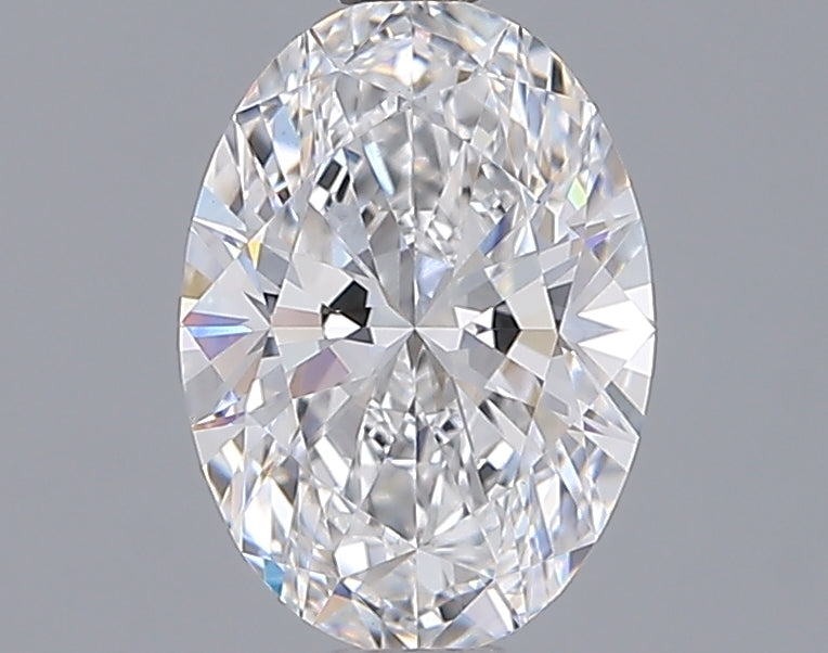 1.34 Carat Oval Shaped, Ideal Cut, D Color, VS1 Clarity, IGI Certified Lab Grown Diamond