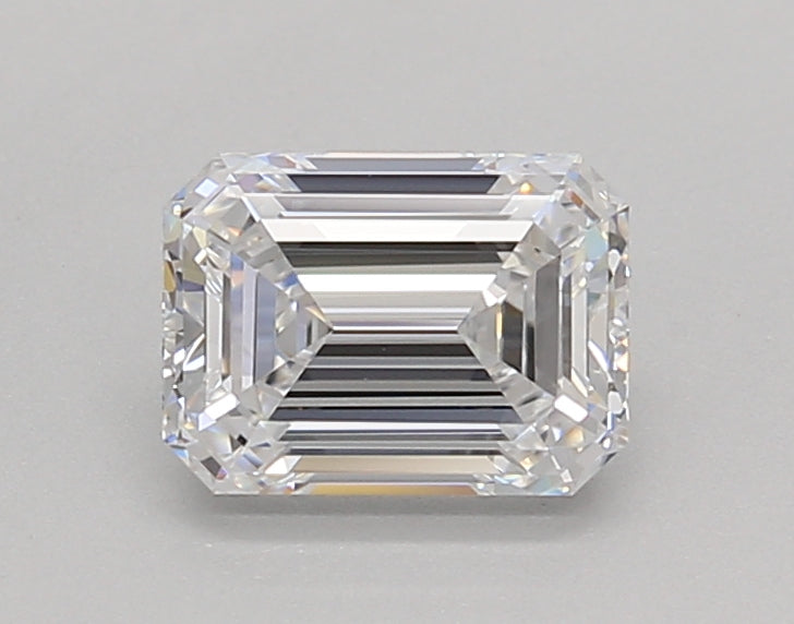 1.01 Carat Emerald Shaped, Very Good Cut, D Color, VVS1 Clarity, IGI Certified Lab Grown Diamond