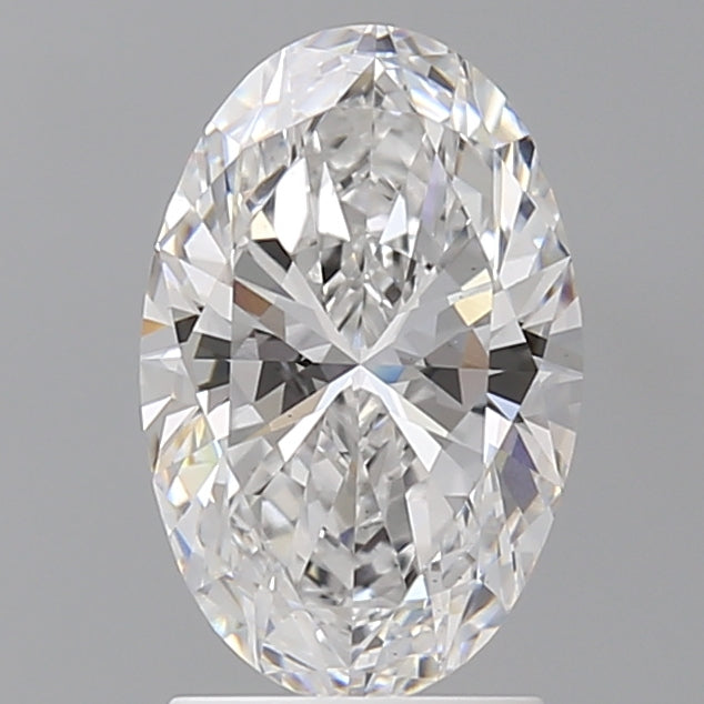 2.09 Carat Oval Shaped, Ideal Cut, D Color, VS1 Clarity, IGI Certified Lab Grown Diamond