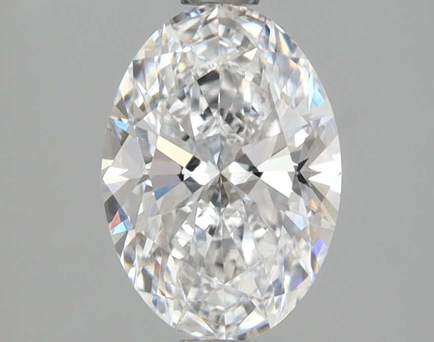 3.09 Carat Oval Shaped, Ideal Cut, E Color, VVS2 Clarity, IGI Certified Lab Grown Diamond