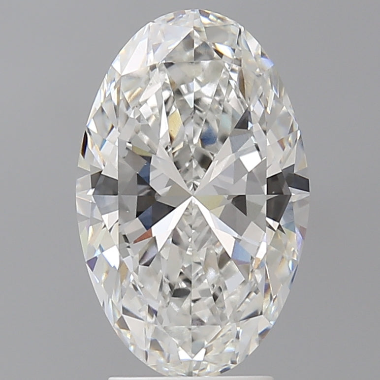3.50 Carat Oval Shaped, Excellent Cut, E Color, VVS2 Clarity, IGI Certified Lab Grown Diamond
