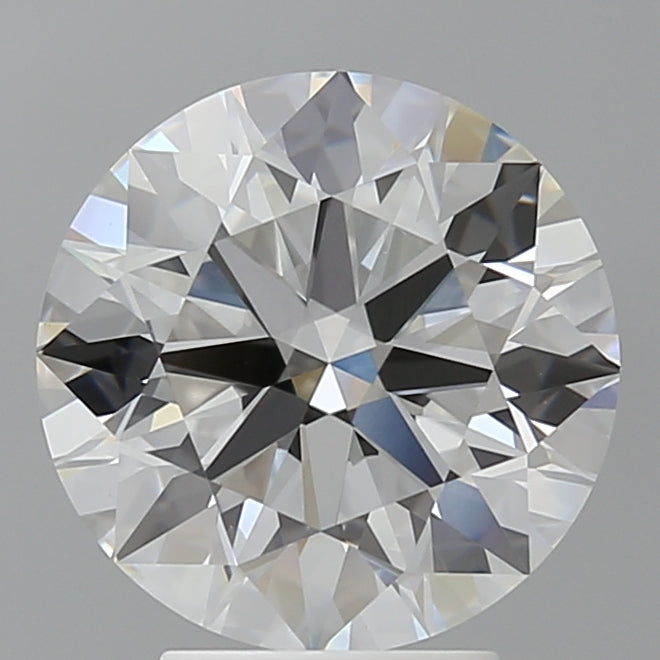 4.08 Carat Round Shaped, Ideal Cut, E Color, VVS2 Clarity, IGI Certified Lab Grown Diamond