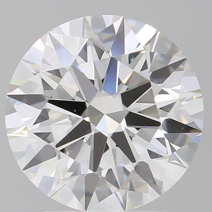 3.04 Carat Round Shaped, Ideal Cut, F Color, VVS2 Clarity, IGI Certified Lab Grown Diamond