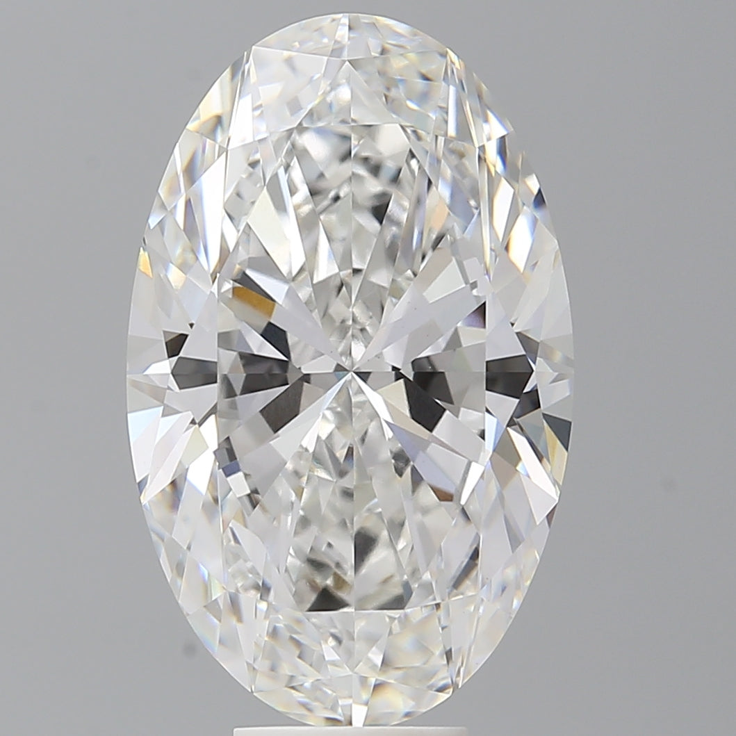 9.52 Carat Oval Shaped, Ideal Cut, E Color, VVS2 Clarity, IGI Certified Lab Grown Diamond