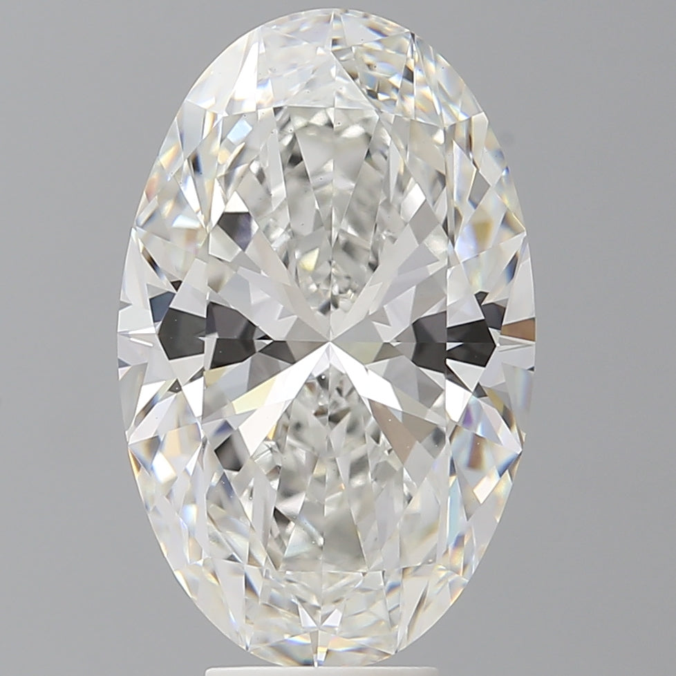 7.59 Carat Oval Shaped, Ideal Cut, F Color, VS1 Clarity, IGI Certified Lab Grown Diamond