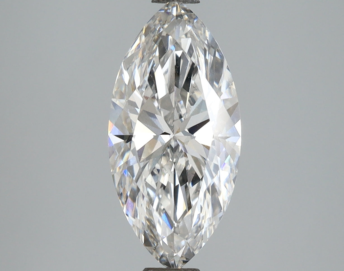2.17 Carat Marquise Shaped, Ideal Cut, F Color, VS1 Clarity, IGI Certified Lab Grown Diamond