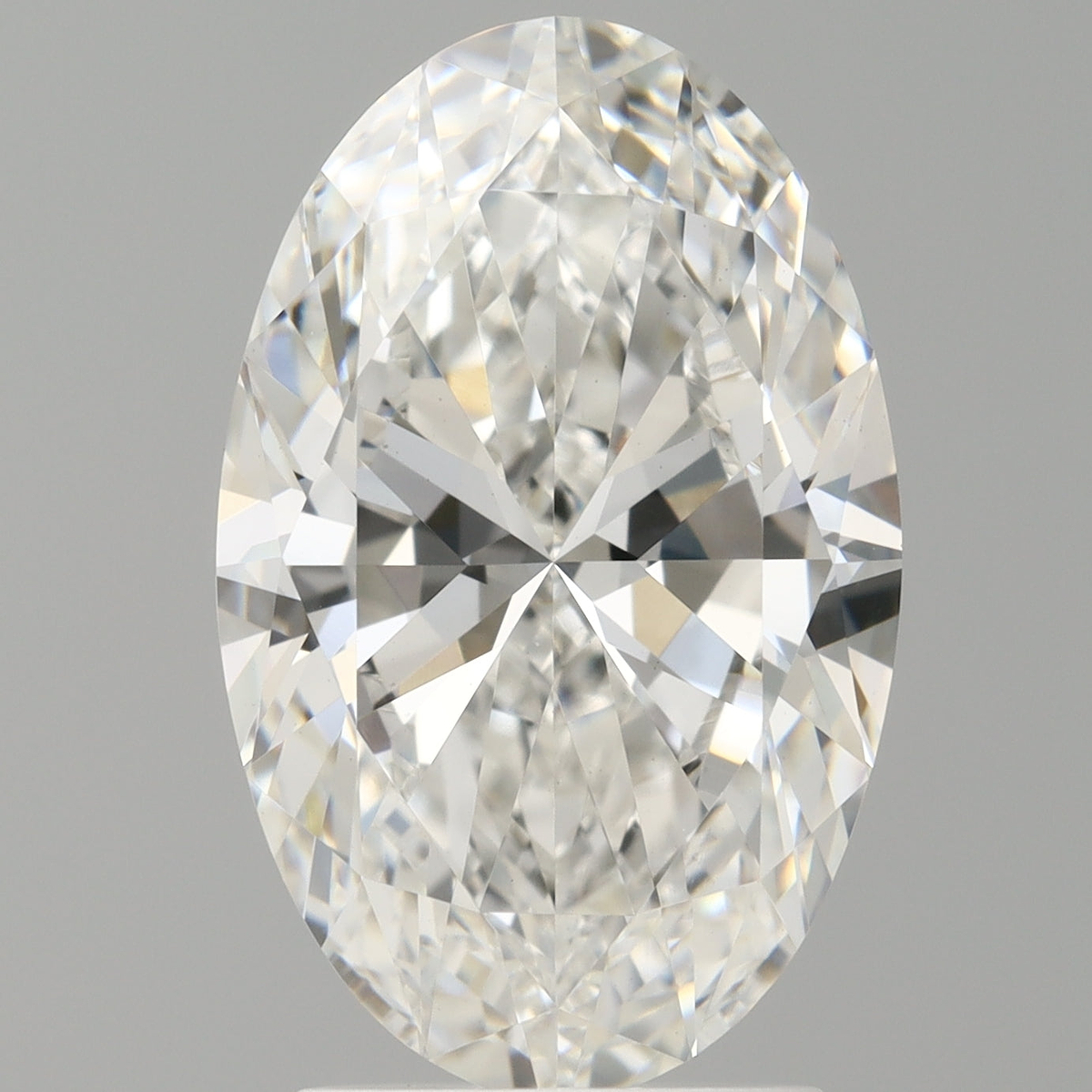 3.01 Carat Oval Shaped, Ideal Cut, E Color, VVS2 Clarity, IGI Certified Lab Grown Diamond