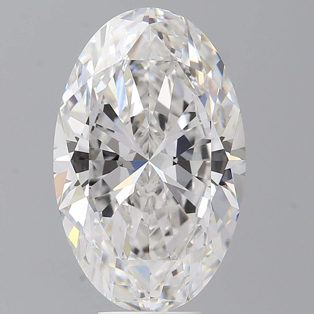 8.50 Carat Oval Shaped, Ideal Cut, E Color, VVS2 Clarity, IGI Certified Lab Grown Diamond