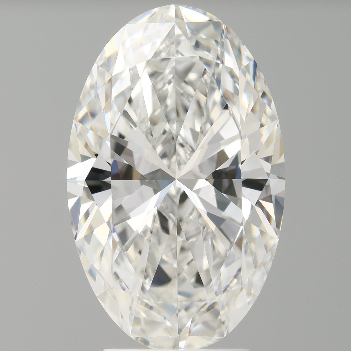 4.09 Carat Oval Shaped, Ideal Cut, E Color, VVS2 Clarity, IGI Certified Lab Grown Diamond