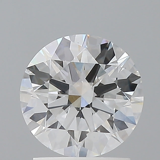 1.60 Carat Round Shaped, Ideal Cut, D Color, VS1 Clarity, IGI Certified Lab Grown Diamond