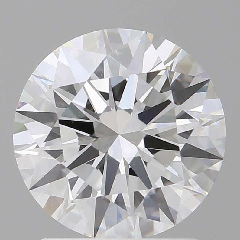2.00 Carat Round Shaped, Ideal Cut, E Color, VVS2 Clarity, IGI Certified Lab Grown Diamond