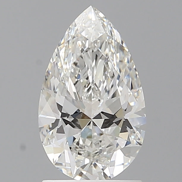 1.53 Carat Pear Shaped, Ideal Cut, F Color, VVS2 Clarity, IGI Certified Lab Grown Diamond