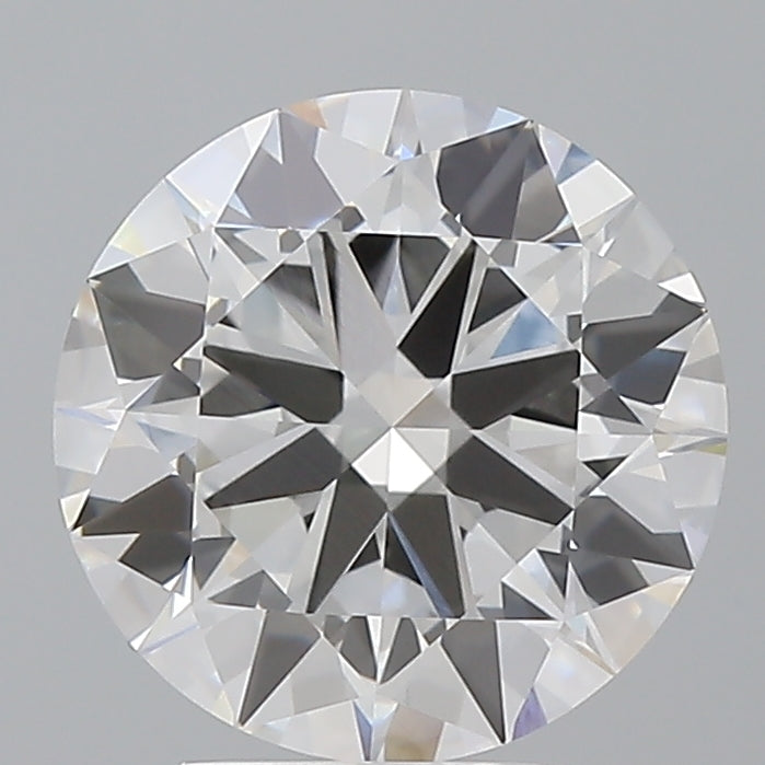 3.02 Carat Round Shaped, Excellent Cut, E Color, VVS2 Clarity, IGI Certified Lab Grown Diamond