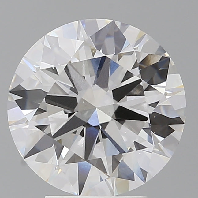 4.03 Carat Round Shaped, Ideal Cut, E Color, VS2 Clarity, IGI Certified Lab Grown Diamond