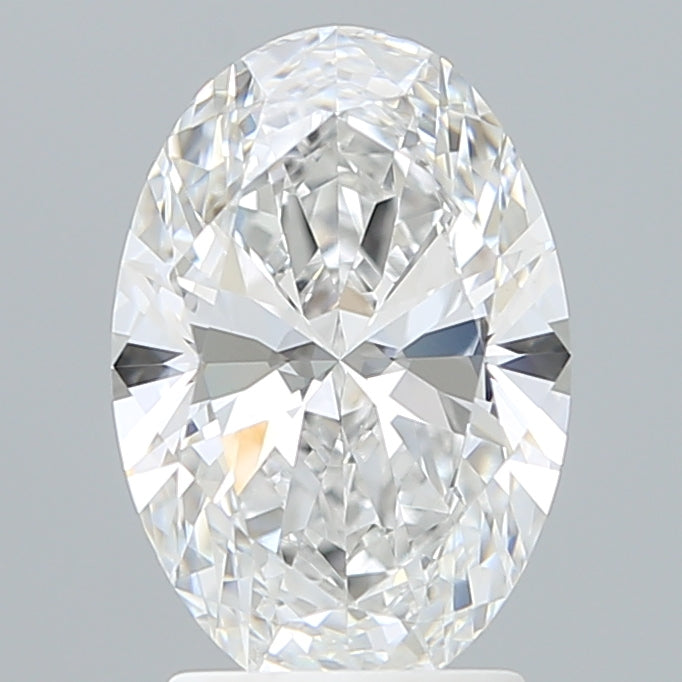 2.38 Carat Oval Shaped, Ideal Cut, D Color, VVS2 Clarity, IGI Certified Lab Grown Diamond