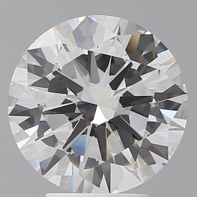 4.02 Carat Round Shaped, Excellent Cut, E Color, VS1 Clarity, IGI Certified Lab Grown Diamond