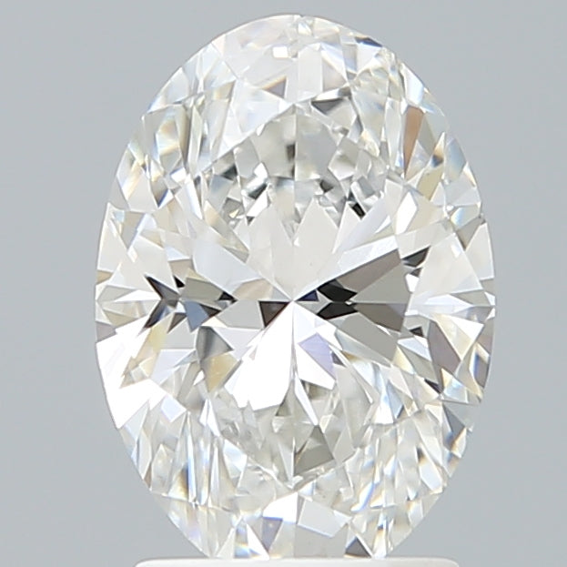 2.17 Carat Oval Shaped, Ideal Cut, E Color, VVS2 Clarity, IGI Certified Lab Grown Diamond