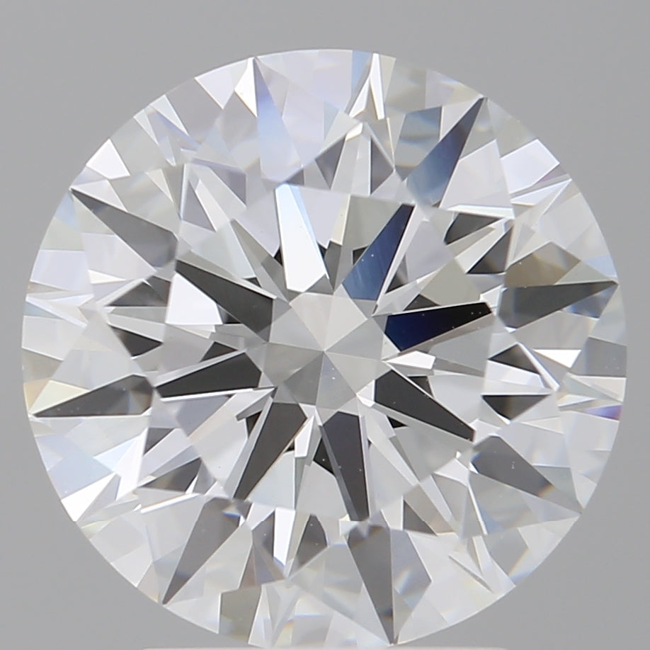 3.60 Carat Round Shaped, Ideal Cut, E Color, VVS2 Clarity, IGI Certified Lab Grown Diamond