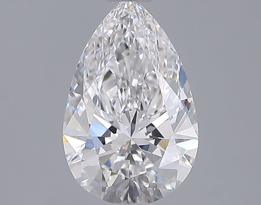 1.56 Carat Pear Shaped, Ideal Cut, E Color, VVS2 Clarity, IGI Certified Lab Grown Diamond