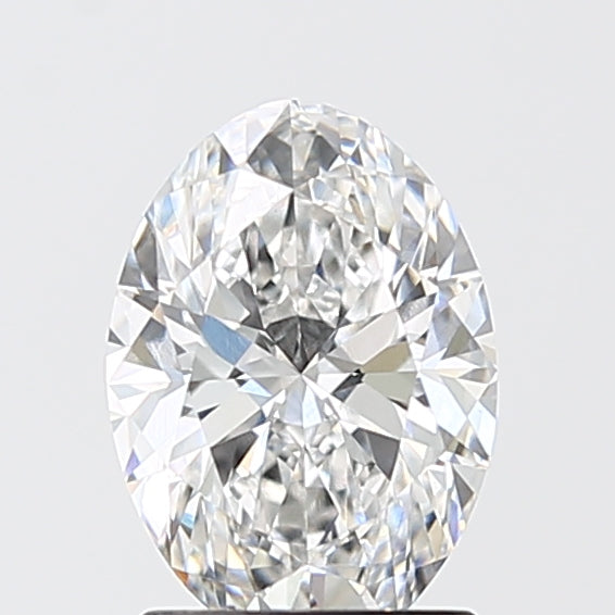 1.50 Carat Oval Shaped, Ideal Cut, E Color, VVS2 Clarity, IGI Certified Lab Grown Diamond